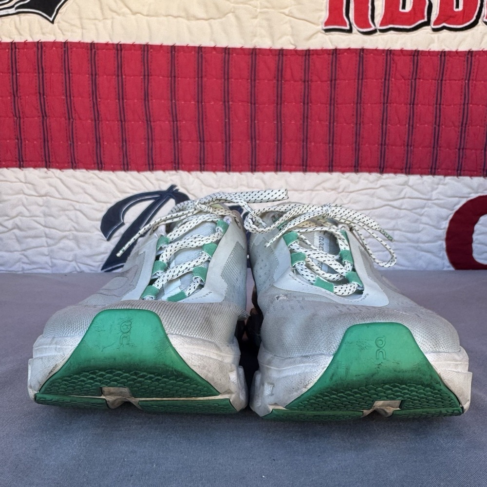 Size 9.5 - On Cloudmonster Running‎ Sneakers in Gray and Green - Picture 5 of 12